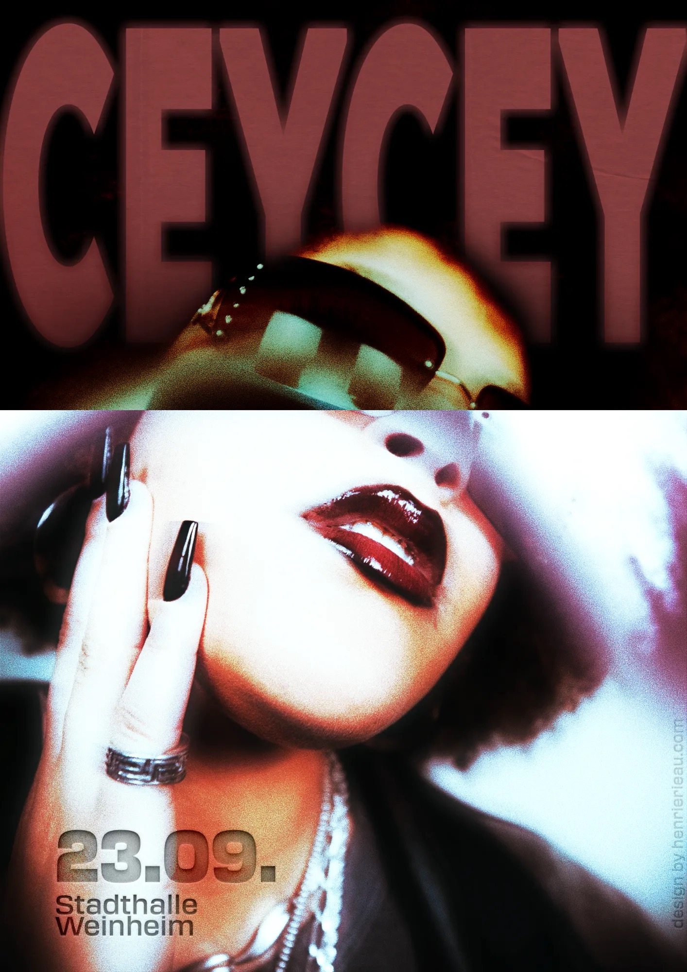 ceycey — poster, red